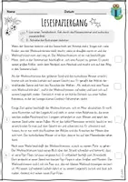 Vorschau - Arbeitsblätter - Lesespaziergang Summer Christmas Sommer Weihnachtsmann 3./4. Klasse Leseförderung - Seite 3