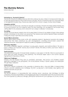 Aperçu - Feuilles d'exercices - The Mummy Returns (fiches de travail en anglais sur le film) - Page de couverture