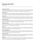 Aperçu - Matériel pour travaux manuels / dessin - The Secret Life of Pets 2 (fiches de travail en anglais sur le film) - Page de couverture