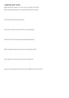 Aperçu - Feuilles d'exercices - The War of The Worlds (fiches de travail en anglais sur le film) - Page 3