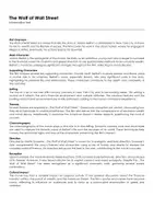 Aperçu - Feuilles d'exercices - The Wolf of Wall Street (fiches de travail en anglais sur le film) - Page de couverture