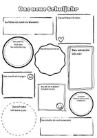 Vorschau - Arbeitsblätter - Arbeitsblätter Ausblick neues Schuljahr, Rückblick Ferien - Seite 3