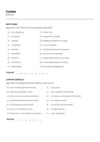 Aperçu - Feuilles d'exercices - Tootsie (fiches de travail en anglais sur le film) - Page 1