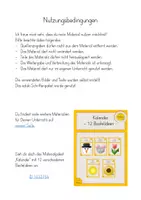 Vorschau - Mal- und Bastelvorlagen - Kalender Mai Bastelidee Sonne - Seite 1