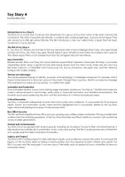 Aperçu - Matériel pour travaux manuels / dessin - Toy Story 4 (fiches de travail en anglais sur le film) - Page de couverture