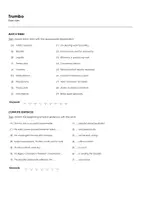Aperçu - Matériel pour travaux manuels / dessin - Trumbo (fiches de travail en anglais sur le film) - Page 1