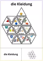 Aperçu - Apprentissages en autonomie - Allemand - triominos+ autocontrôle - Farben, Möbel, Kleidung - Page 2
