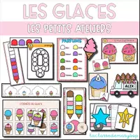 Aperçu - Jeux - Les petits ateliers - Les glaces - Page de couverture