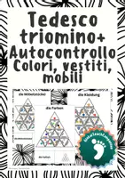 anteprima - Giochi - Tedesco - triomino+autocontrollo - colori, vestiti, mobili - Pagina di copertina