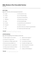 Aperçu - Feuilles d'exercices - Willy Wonka & The Chocolate Factory (fiches de travail en anglais sur le film) - Page 1