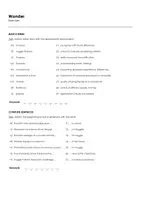 Aperçu - Feuilles d'exercices - Wonder (fiches de travail en anglais sur le film) - Page 1