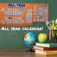 anteprima - Materiale di supporto/inclusione - All year calendar - Pagina di copertina