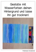 Vorschau - Mal- und Bastelvorlagen - Kunstidee Fisch - Seite 3