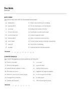 anteprima - Esercizi - The Birds (schede sul film in inglese) - Pagina 1