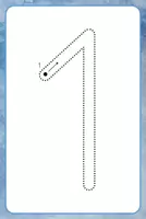 Vorschau - Präsentationen/Tafelbilder - Ziffern nachspuren in DCH Basisschrift - Seite 2