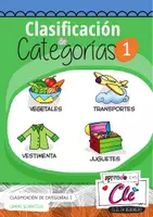 Vista previa - Unidades / Secuencias / Situaciones de Aprendizaje - Actividades para Aprender a Clasificar - Portada