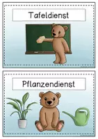 Vorschau - Poster - Bärenklasse - Klassendienste - Seite 2