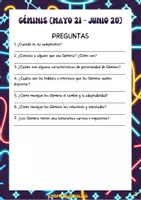 Aperçu - Matériel pour travaux manuels / dessin - Votre horoscope est-il Gémeaux ? Espagnol. - Page 3