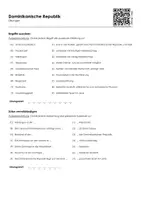 Vorschau - Arbeitsblätter - Dominikanische Republik (Informationstext und Aufgaben) - Seite 1