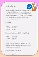 Vorschau - Klassenarbeiten - Klassenarbeit Auslautverhärtung/Verlängern - mit PPT zum Anpassen - Seite 1