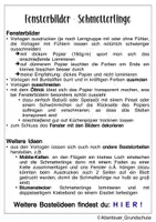 Vorschau - Mal- und Bastelvorlagen - Fensterbilder: Schmetterlinge - Seite 1