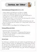 Vorschau - Stundenentwürfe - Zachäus, der Zöllner: komplette Unterrichtseinheit (Kl. 2) - Seite 3