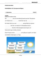 Vorschau - Arbeitsblätter - Küsten - Arbeitsblätter mit Lösungen - Deckblatt