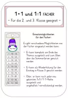 Vorschau - Mal- und Bastelvorlagen - // FÄCHER ALS HILFE FÜR DAS KLEINE EINMALEINS UND EINSDURCHEINS / 1*1 / 1:1 // MATHEMATIK // KLASSEN 2 UND 4 // - Seite 2