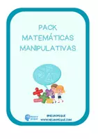 Vista previa - Hojas de trabajo - PACK MATEMÁTICAS MANIPULATIVAS - página 2