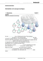 Vorschau - Arbeitsblätter - Lebensader Fluss - Arbeitsblätter mit Lösungen - Deckblatt