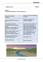 Vorschau - Arbeitsblätter - Lebensader Fluss - Arbeitsblätter mit Lösungen - Seite 2