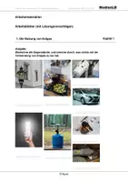 Vorschau - Arbeitsblätter - Erdgas - Arbeitsblätter mit Lösungen - Deckblatt