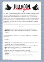 förhandsvisning - FullMoon (Werewolf) popular class game + PPT - sida 1
