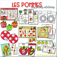Aperçu - Jeux - Les petits ateliers - Les pommes - Page de couverture