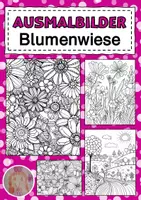 Vorschau - Mal- und Bastelvorlagen - Ausmalbilder: Wiese / Blumenwiese - Deckblatt