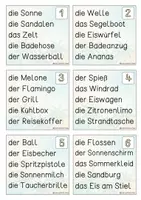 Vorschau - Spiele - Lesen und Merken, Sommer, DAZ/Förderunterricht/Nachhilfe - Seite 1