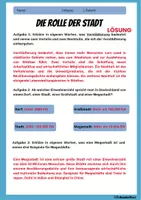 Vorschau - Arbeitsblätter - Verstädterung: Vor- und Nachteile + Unterteilung Dorf / Stadt / Großstadt / Megastadt - Erdkunde für die Sek 1 - Seite 1