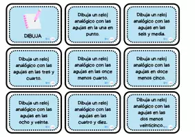 Vista previa - Hojas de trabajo - PACK EL RELOJ Y LAS HORAS - página 2