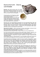Vorschau - Anderer Materialtyp - Sachunterricht: Steine und Kristalle - Seite 3