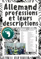Aperçu - Feuilles d'exercices - Allemand - Les professions et leurs descriptions - Page de couverture