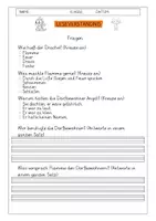 Vorschau - Arbeitsblätter - Leseverständnis 2. Klasse "Der kleine Drache" - Seite 1
