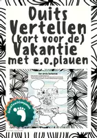 Voorbeeld - Duits/Deutsch - Vertellen (kort voor de) Vakantie met e.o.plauen - Voorblad