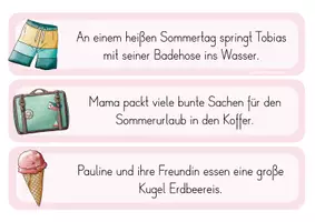 Vorschau - Arbeitsblätter - Schreibspaziergang Sommer / Klasse 2 / Klasse 3 #edukiferiensale24 - Seite 2