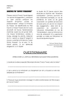 Aperçu - Feuilles d'exercices - Pole emploi devient France Travail / Compréhension écrite / C1 - Page 3