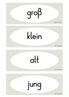Vorschau - Spiele - Gegenteile/Gegensätze (Adjektive) Tafelmaterial - Seite 3