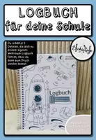 Vorschau - Anderer Materialtyp - LOGBUCH/PLANER für deine Schule erstellen - Deckblatt