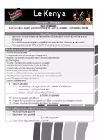 Aperçu - Préparation de séance / Séance complète - Projet interdisciplinaire sur l'Afrique - Page 1