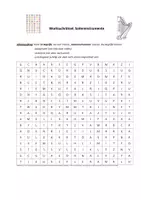 Vorschau - Interaktives Material - Wortsuchrätsel: Saiteninstrumente - Deckblatt