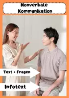 Vorschau - Arbeitsblätter - Körpersprache Bundle: nonverbale Kommunikation, Mimik, Gestik, Ausdruck, - Seite 1
