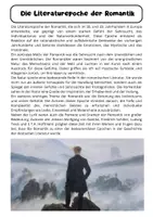 Vorschau - Arbeitsblätter - Romantik Materialpaket : Literatur, Motive, Musik & Kunstverständnis - Seite 2